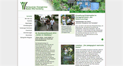 Desktop Screenshot of kleingarten-bawue.de