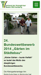Mobile Screenshot of kleingarten-bawue.de